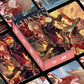 Zllada Honkai Star Rail Holographic Card Set - 55-Piece Holographic Trading Collector Set with Scratch-Resistant Sleeves for Fans and Gamers