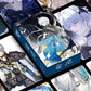 Zllada Honkai Star Rail Holographic Card Set - 55-Piece Holographic Trading Collector Set with Scratch-Resistant Sleeves for Fans and Gamers