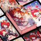 Zllada Honkai Star Rail Holographic Card Set - 55-Piece Holographic Trading Collector Set with Scratch-Resistant Sleeves for Fans and Gamers