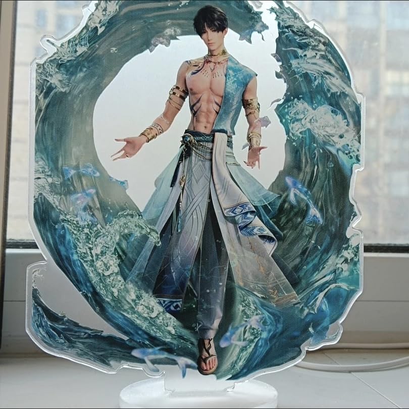 Rafayel Love Deepspace Acrylic Standee - Zayne, Xavier, Sylus, Caleb Figures for Desk Display - Fan Art Collection Decoration