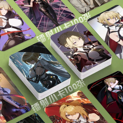 Zone Zero Cards Merch Set - 50 Pcs Holographic Trading Collector Set for Fans and Gamers