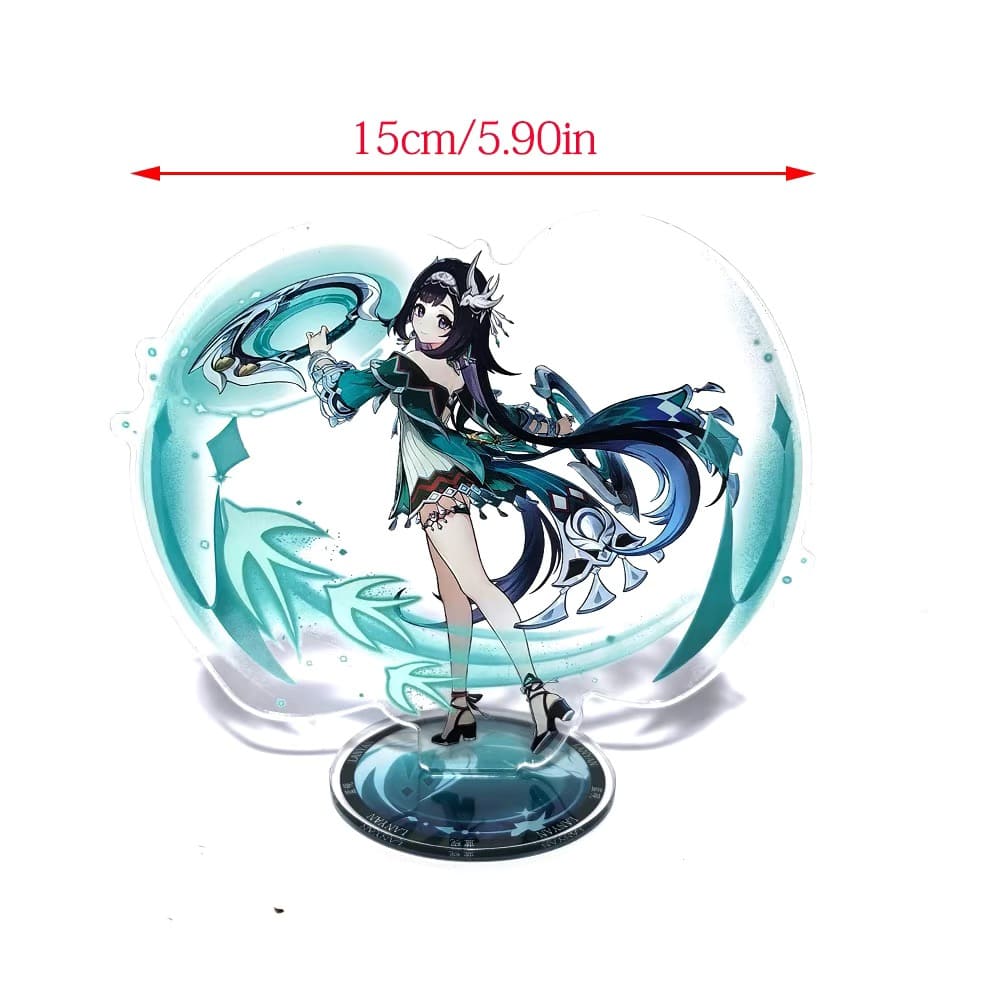 Genshin Impact Acrylic Character Standee – Desktop Decoration for Gifting to Friends Anime Game Fan Gift - Zllada