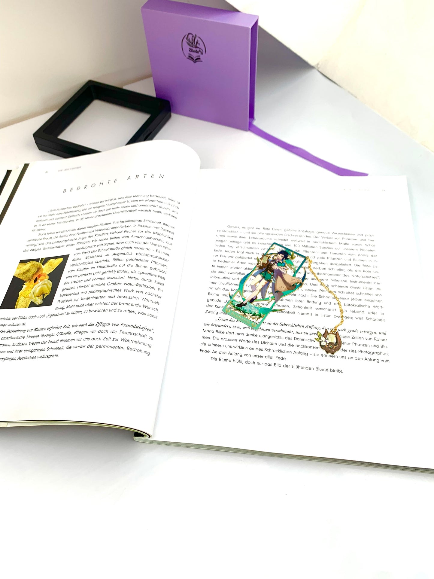 Genshin Impact Bookmarks March Venti Barbatos | Gift Metal Bookmarks | Zllada