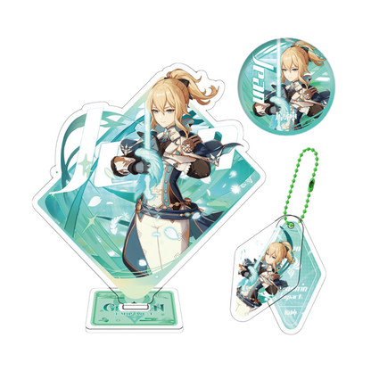 Genshin Figurines Character Standee Set - Anime Gift Ideal Gift Box Set for Fans Friends Gamer Book Lovers - Zllada