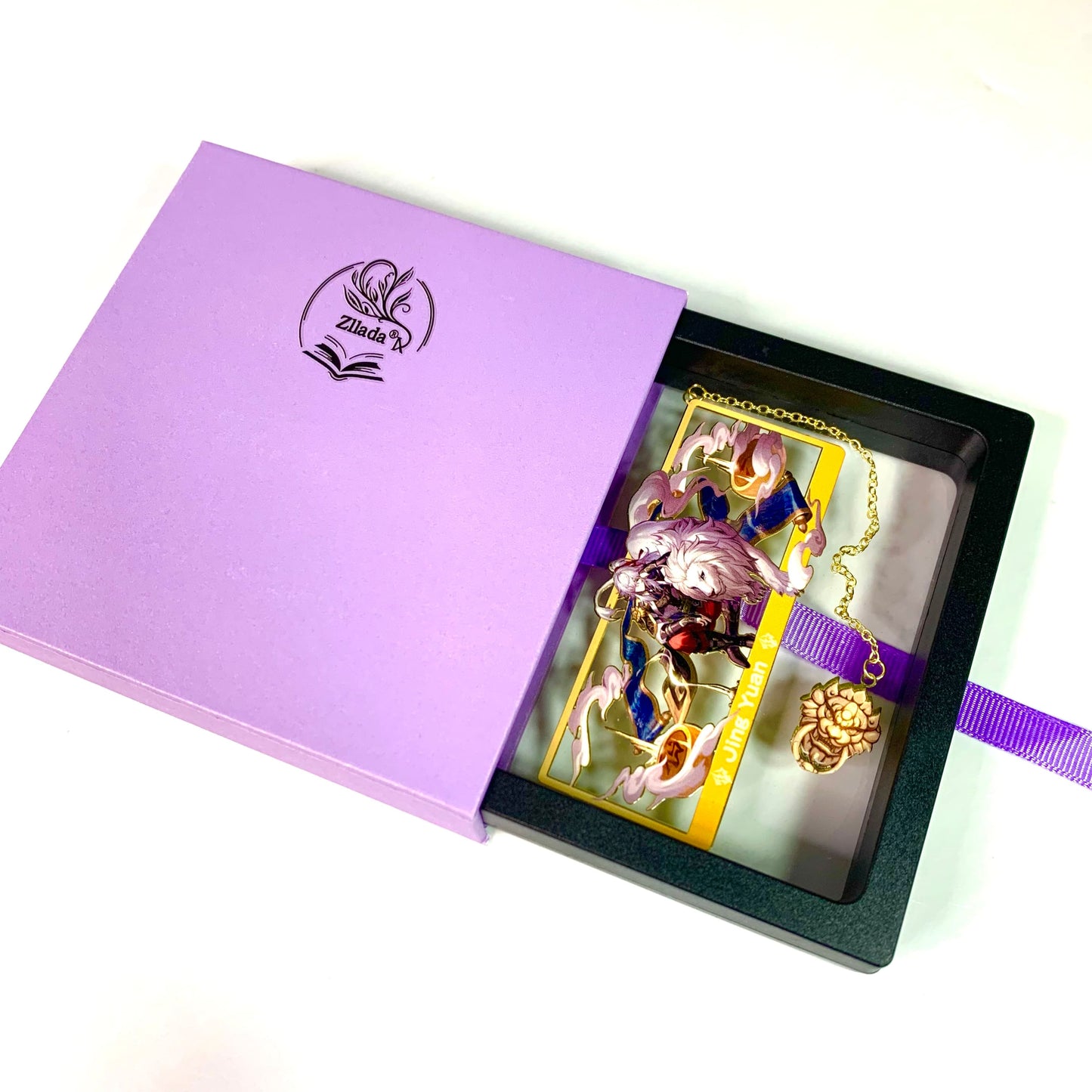 Honkai Star Rail Bookmarks Merch Jing Yuan | Gift Metal Bookmarks | Zllada