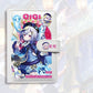 Genshin Impact Furina Journal Planner - Anime Merch Game Figure - Stainless Steel Binder PU Leather 160 Pages with Magnetic Closure - Gift for Birthday Anniversary - Zllada