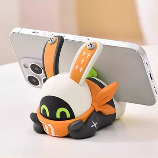 Zone Zero Figurine Bangbo Phone Stand & Etes Phone Stand, Soft Rubber Peripheral, Desktop & Car Mount Decoration