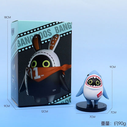 Zone Zero GK Figurine, Bangbo & Buyi Stand, Etes Anime Doll, Desktop Barret Plush