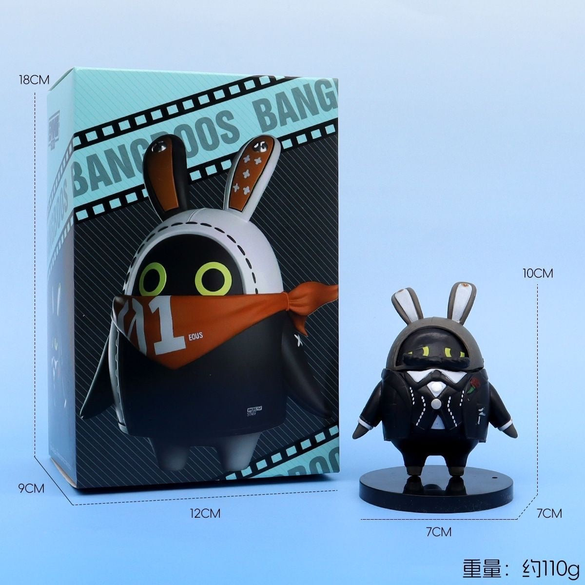 Zone Zero GK Figurine, Bangbo & Buyi Stand, Etes Anime Doll, Desktop Barret Plush