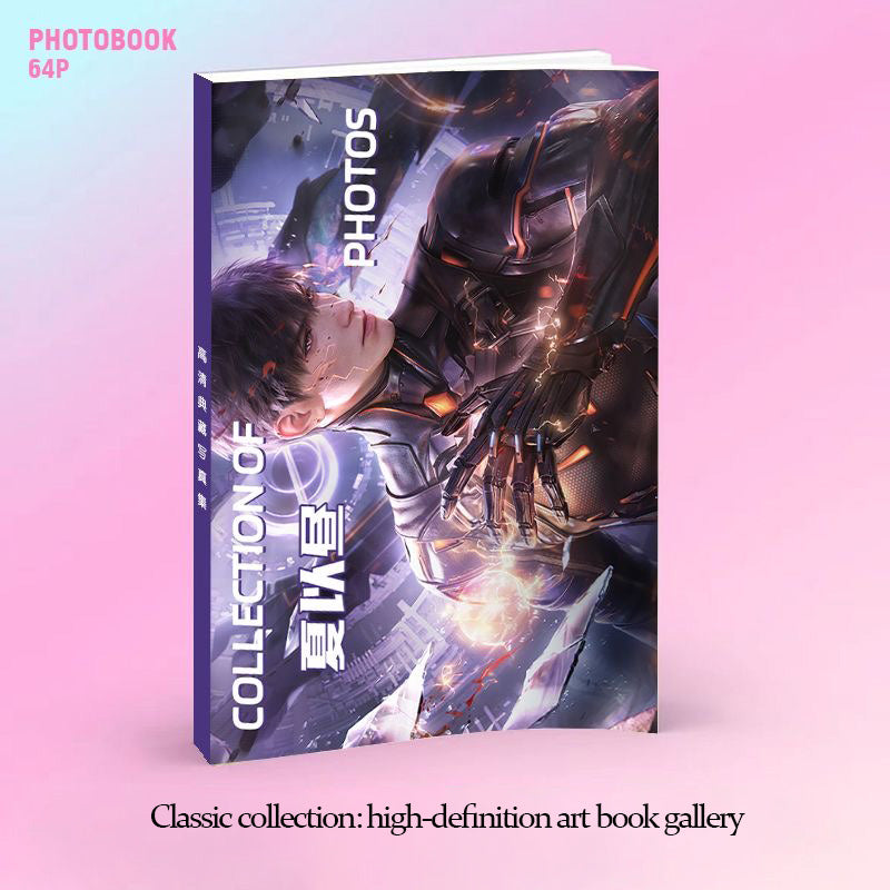 Love Deepspace Art Book Merch 64 Page - Game Peripherals Game Character Concept Art Book - Sylus Xavier Rafayel Zayne Caleb Fans Gift