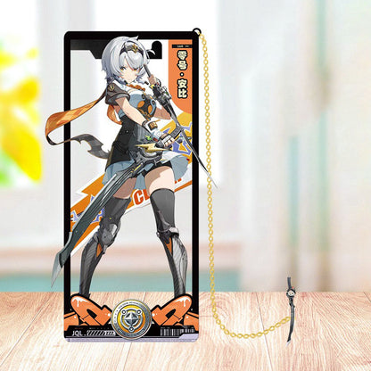 Zone Zero Brass Bookmarks Merch - Brass Character Collection with 3D Cosmic Display Box Merchandise for Fans - Zllada
