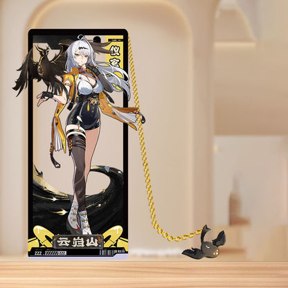 Zone Zero Brass Bookmarks Merch - Brass Character Collection with 3D Cosmic Display Box Merchandise for Fans - Zllada