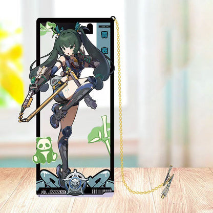 Zone Zero Brass Bookmarks Merch - Brass Character Collection with 3D Cosmic Display Box Merchandise for Fans - Zllada