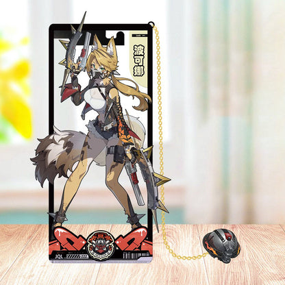 Zone Zero Brass Bookmarks Merch - Brass Character Collection with 3D Cosmic Display Box Merchandise for Fans - Zllada