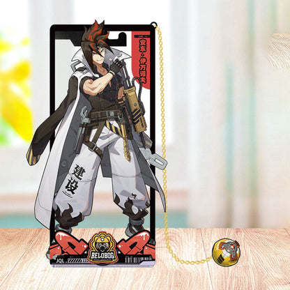 Zone Zero Brass Bookmarks Merch - Brass Character Collection with 3D Cosmic Display Box Merchandise for Fans - Zllada