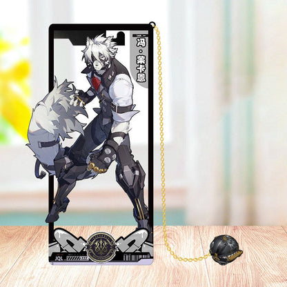Zone Zero Brass Bookmarks Merch - Brass Character Collection with 3D Cosmic Display Box Merchandise for Fans - Zllada