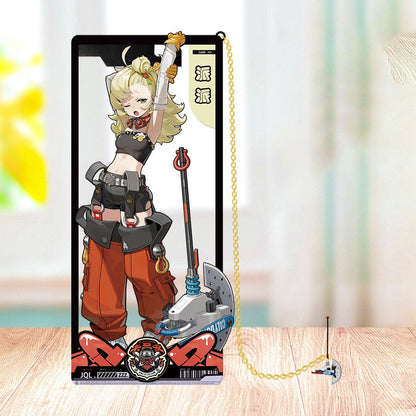 Zone Zero Brass Bookmarks Merch - Brass Character Collection with 3D Cosmic Display Box Merchandise for Fans - Zllada