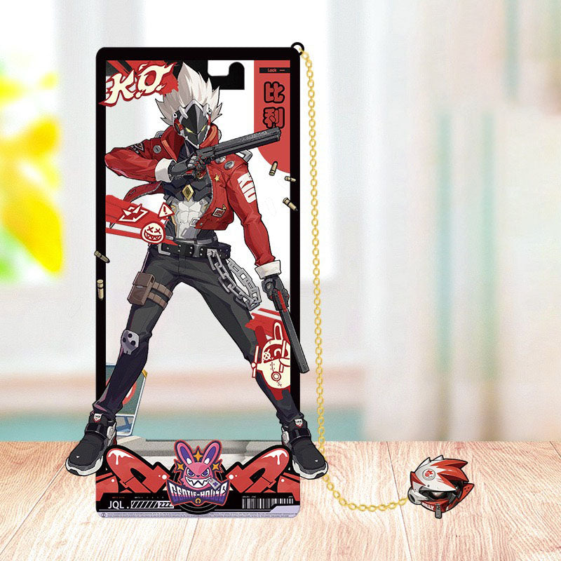 Zone Zero Brass Bookmarks Merch - Brass Character Collection with 3D Cosmic Display Box Merchandise for Fans - Zllada