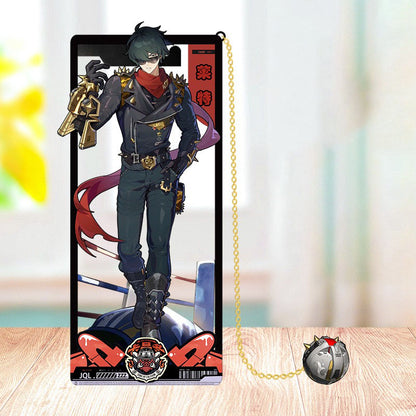 Zone Zero Brass Bookmarks Merch - Brass Character Collection with 3D Cosmic Display Box Merchandise for Fans - Zllada