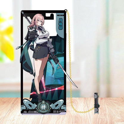 Zone Zero Brass Bookmarks Merch - Brass Character Collection with 3D Cosmic Display Box Merchandise for Fans - Zllada