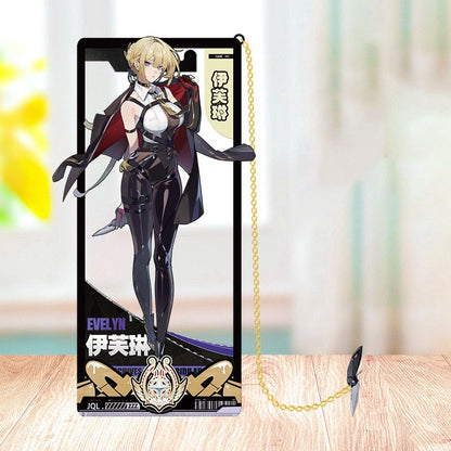Zone Zero Brass Bookmarks Merch - Brass Character Collection with 3D Cosmic Display Box Merchandise for Fans - Zllada