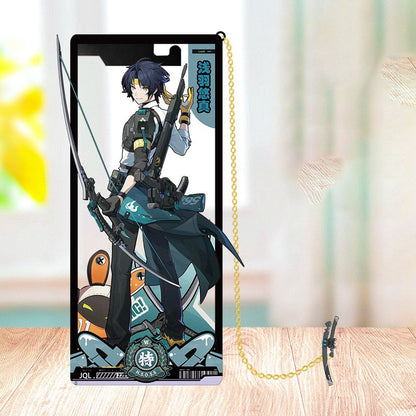 Zone Zero Brass Bookmarks Merch - Brass Character Collection with 3D Cosmic Display Box Merchandise for Fans - Zllada