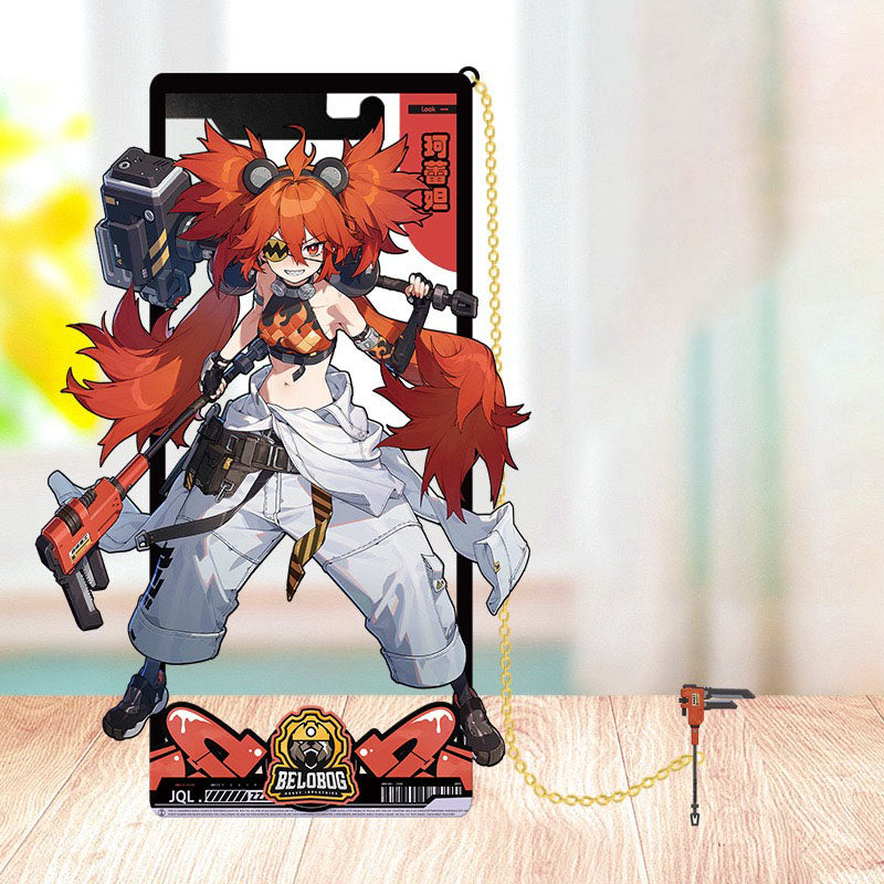 Zone Zero Brass Bookmarks Merch - Brass Character Collection with 3D Cosmic Display Box Merchandise for Fans - Zllada