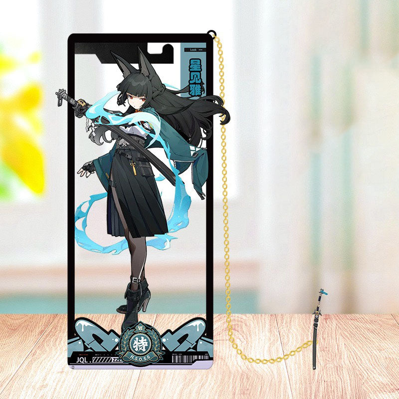 Zone Zero Brass Bookmarks Merch - Brass Character Collection with 3D Cosmic Display Box Merchandise for Fans - Zllada