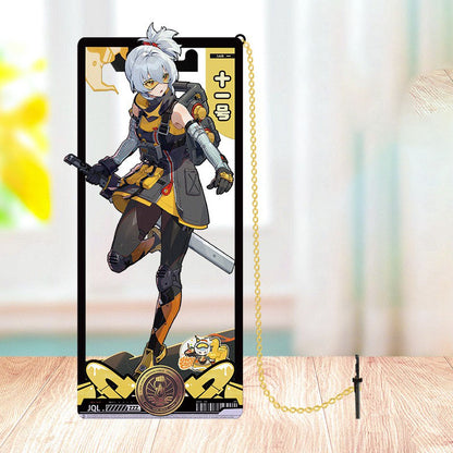 Zone Zero Brass Bookmarks Merch - Brass Character Collection with 3D Cosmic Display Box Merchandise for Fans - Zllada