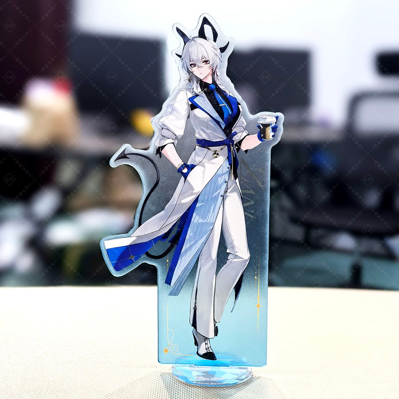 Phoebe Wuthering WuWa Waves Acrylic Standee Merch - 15cm Acrylic Stand Figure for Desk Display - Desktop Decoration, Collection & Gift