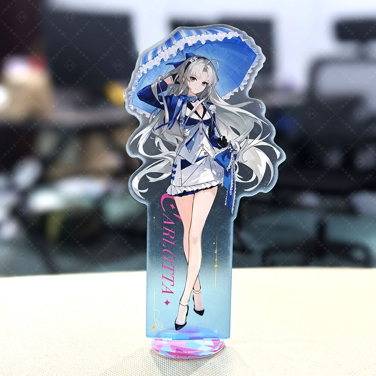 Phoebe Wuthering WuWa Waves Acrylic Standee Merch - 15cm Acrylic Stand Figure for Desk Display - Desktop Decoration, Collection & Gift