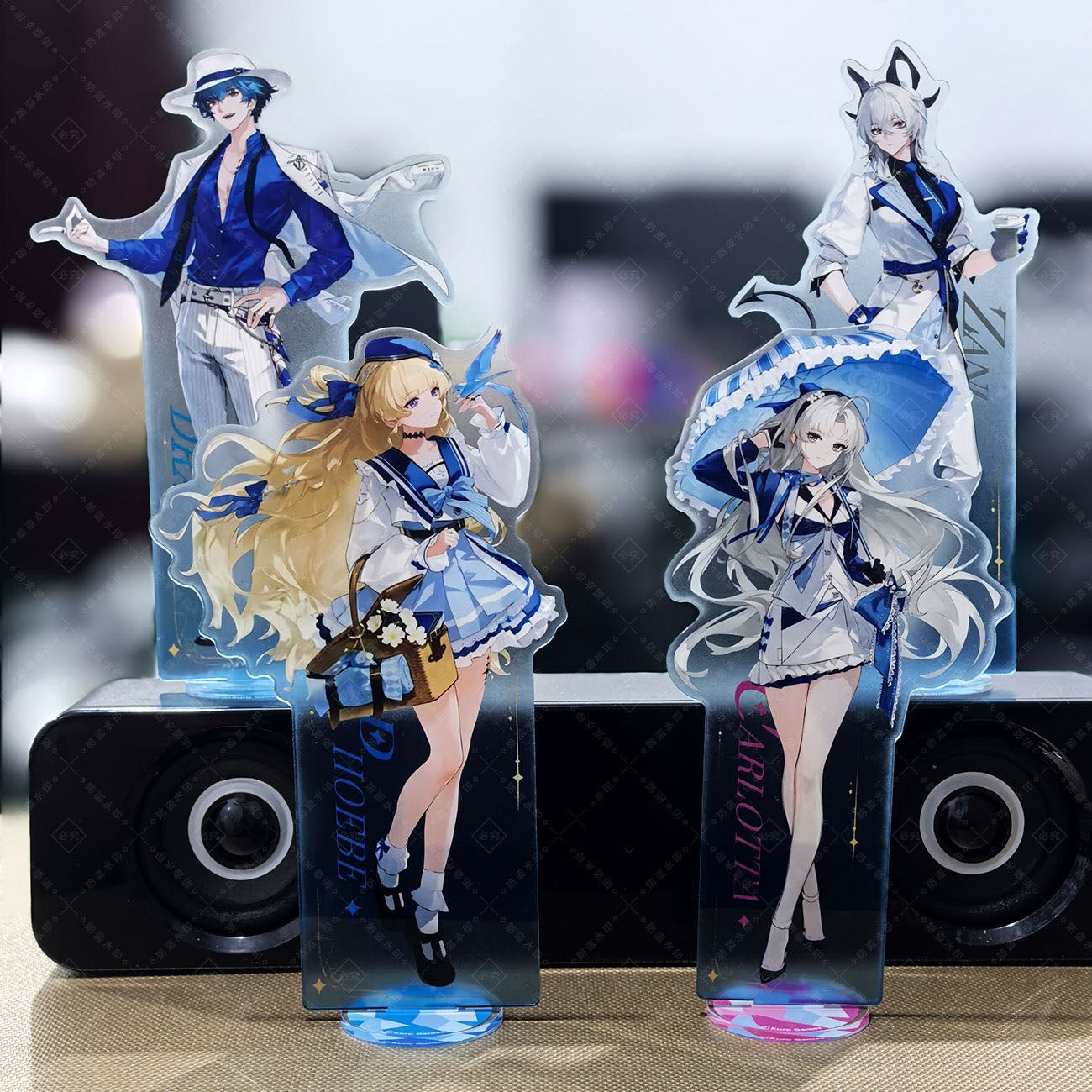 Phoebe Wuthering WuWa Waves Acrylic Standee Merch - 15cm Acrylic Stand Figure for Desk Display - Desktop Decoration, Collection & Gift