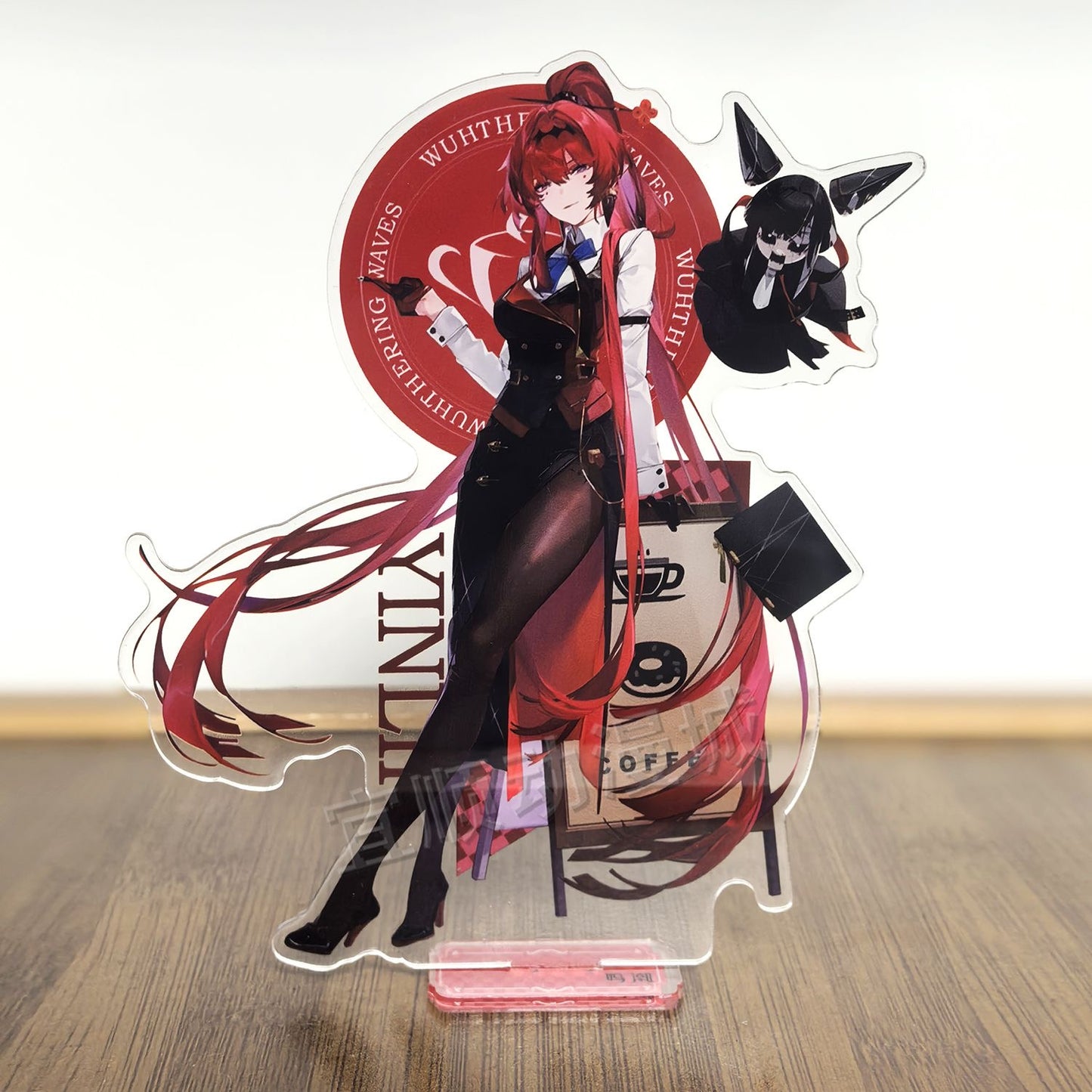 Encore Yinlin Wuthering WuWa Waves Acrylic Standee Merch - 15cm Acrylic Stand Figure for Desk Display - Desktop Decoration, Collection & Gift