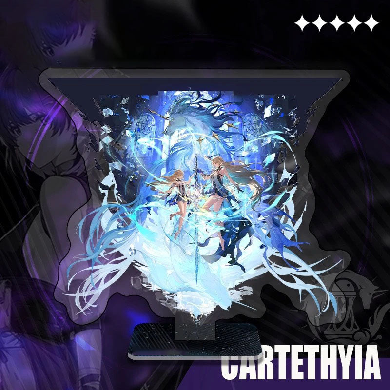 Phrolova Augusta Luno Wuthering WuWa Waves Acrylic Standee Merch - 15cm Acrylic Stand Figure for Desk Display - Desktop Decoration, Collection & Gift