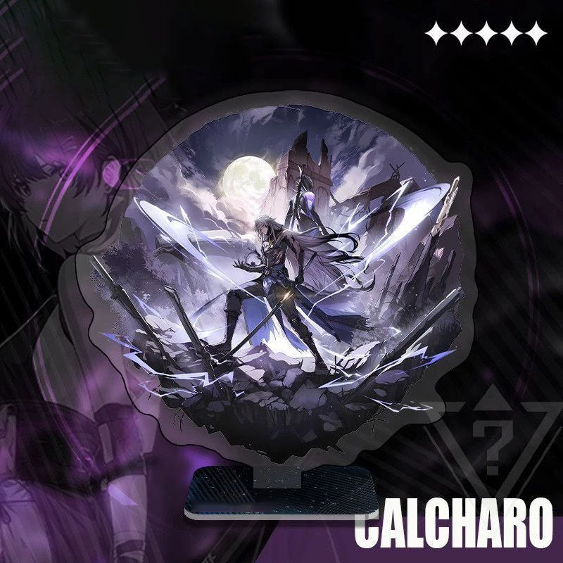 Phrolova Augusta Luno Wuthering WuWa Waves Acrylic Standee Merch - 15cm Acrylic Stand Figure for Desk Display - Desktop Decoration, Collection & Gift