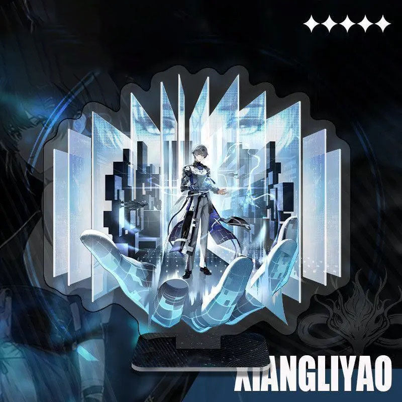 Phrolova Augusta Luno Wuthering WuWa Waves Acrylic Standee Merch - 15cm Acrylic Stand Figure for Desk Display - Desktop Decoration, Collection & Gift