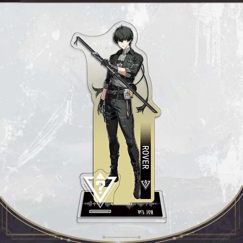 Galbrena Qiuyuan Chisa Lynae Wuthering WuWa Waves Acrylic Standee Merch - 15cm Acrylic Stand Figure for Desk Display - Desktop Decoration, Collection & Gift