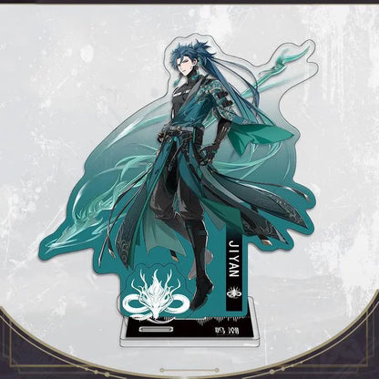 Galbrena Qiuyuan Chisa Lynae Wuthering WuWa Waves Acrylic Standee Merch - 15cm Acrylic Stand Figure for Desk Display - Desktop Decoration, Collection & Gift