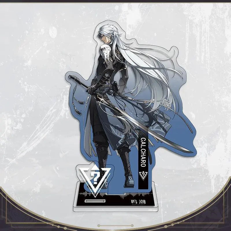 Galbrena Qiuyuan Chisa Lynae Wuthering WuWa Waves Acrylic Standee Merch - 15cm Acrylic Stand Figure for Desk Display - Desktop Decoration, Collection & Gift