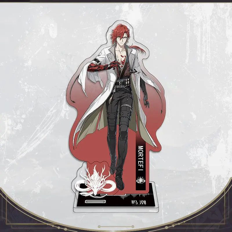 Galbrena Qiuyuan Chisa Lynae Wuthering WuWa Waves Acrylic Standee Merch - 15cm Acrylic Stand Figure for Desk Display - Desktop Decoration, Collection & Gift