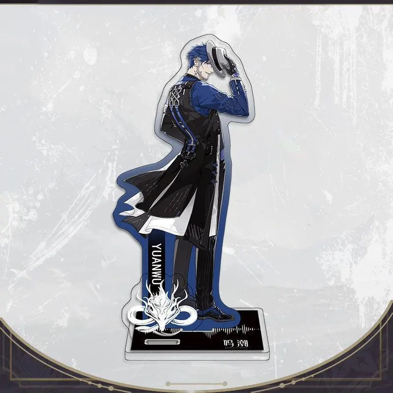 Galbrena Qiuyuan Chisa Lynae Wuthering WuWa Waves Acrylic Standee Merch - 15cm Acrylic Stand Figure for Desk Display - Desktop Decoration, Collection & Gift