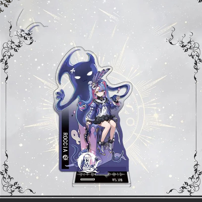 Galbrena Qiuyuan Chisa Lynae Wuthering WuWa Waves Acrylic Standee Merch - 15cm Acrylic Stand Figure for Desk Display - Desktop Decoration, Collection & Gift