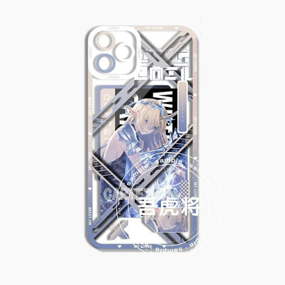Cartethyia Wuthering WuWa Waves Phone Case  - Transparent Silicone Full Camera Protection All Round Defense Non Slip Cover - Zllada