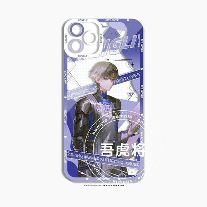 Rover Phrolova Augusta Wuthering WuWa Waves Phone Case  - Transparent Silicone Full Camera Protection All Round Defense Non Slip Cover - Zllada