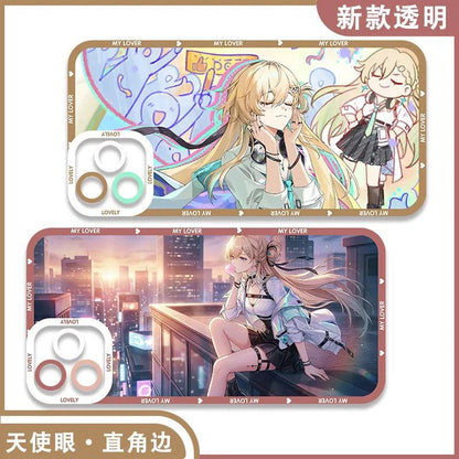 Lynae Wuthering WuWa Waves Phone Case  - Transparent Silicone Full Camera Protection All Round Defense Non Slip Cover - Zllada