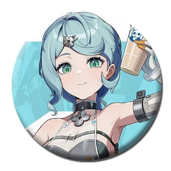 Orphie & Mague Seed Zone Zero Character Pin Badges - 58mm Refrigerator Magnet Anime Game Merch Gift for Fans and Students - Zllada