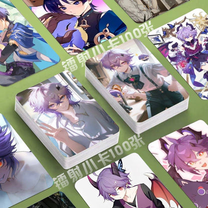 Genshin Holographic 50 Pcs Cards -  Gamers Fans Gift - Zllada