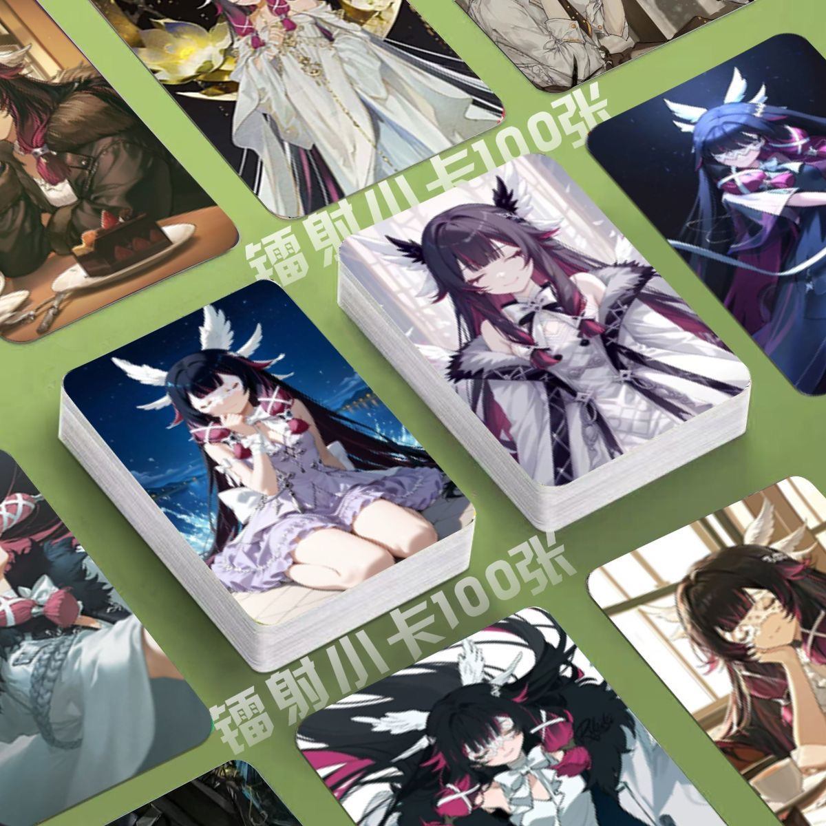 Genshin Holographic 50 Pcs Cards -  Gamers Fans Gift - Zllada