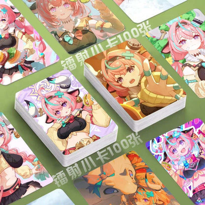 Genshin Holographic 50 Pcs Cards -  Gamers Fans Gift - Zllada