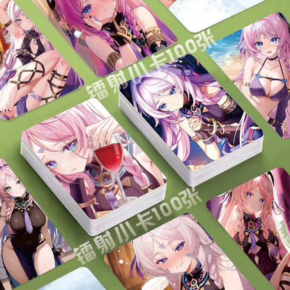 Genshin Holographic 50 Pcs Cards -  Gamers Fans Gift - Zllada